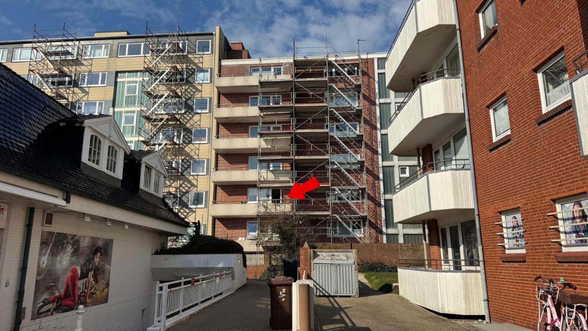 Strandflucht, Sehr Strandnah, Im Herzen Westerlands, Balkon, 1 Zi Exteriér fotografie